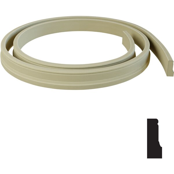 Ekena Millwork WM179 - 3 1/4"H x 1 1/4"D x 144"L Casing Flexible Moulding CASFWM179X144 - main